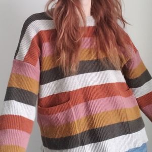 Madewell stripey sweater